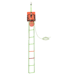 Touwladder voor toegang in besloten ruimte